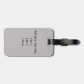 Ruby Cavalier King Charles Spaniel Dog Bagagelabel (Achterkant horizontaal)