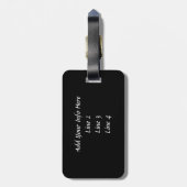 Ruby Cavalier King Charles Spaniel Dog Bagagelabel (Achterkant verticaal)