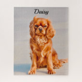 Ruby Cavalier King Charles Spaniel Dog Legpuzzel (Verticaal)