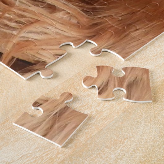 Ruby Cavalier King Charles Spaniel Dog Legpuzzel (Zijkant)