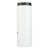 Ruby Cavalier King Charles Spaniel Dog & Name Thermosbeker (Achterkant)