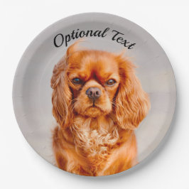 Ruby Cavalier King Charles Spaniel Dog Papieren Bordje