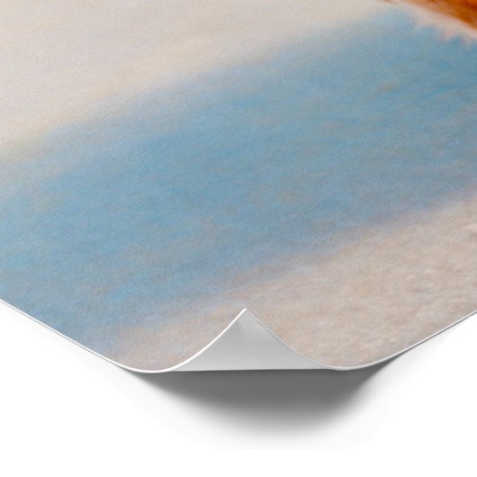 Ruby Cavalier King Charles Spaniel Dog Poster (Hoek)