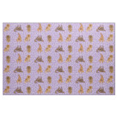 Ruby Cavalier King Charles Spaniel Fabric Stof (Fat Quarter)