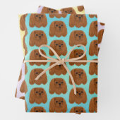 Ruby Cavalier King Charles Spaniel Gift  Inpakpapier Vel (In situ)