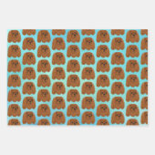 Ruby Cavalier King Charles Spaniel Gift Inpakpapier Vel (Voorkant)