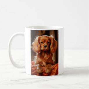 Ruby Cavalier King Charles Spaniel Koffiemok