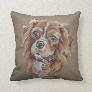 Ruby cavalier king charles spaniel kussen
