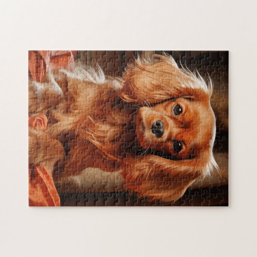 Ruby Cavalier King Charles Spaniel Legpuzzel (Horizontaal)