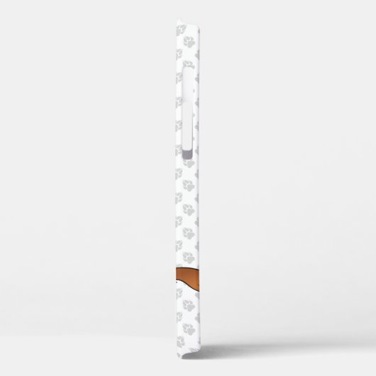 Ruby Cavalier King Charles Spaniel & Name Case-Mate iPhone Case (Achterkant / Links)