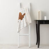 Ruby Cavalier King Charles Spaniel & Paws Sherpa Deken (In situ)