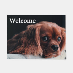 Ruby Cavalier King Charles Spaniel Puppy Dog Deurmat