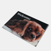 Ruby Cavalier King Charles Spaniel Puppy Dog Deurmat (Schuin)