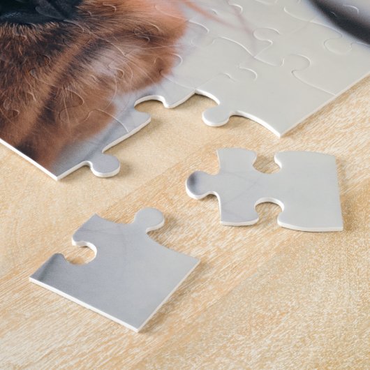 Ruby Cavalier King Charles Spaniel Puppy Dog Legpuzzel (Zijkant)