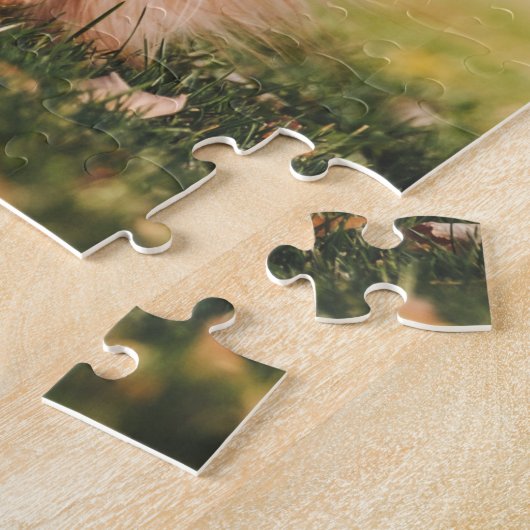 Ruby Cavalier King Charles Spaniel Puppy Dog Legpuzzel (Zijkant)