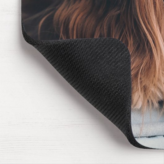 Ruby Cavalier King Charles Spaniel Puppy Dog Muismat (Hoek)