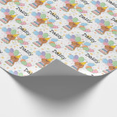 Ruby Cavalier King Charles Spaniel Verjaardag Cadeaupapier (Hoek)