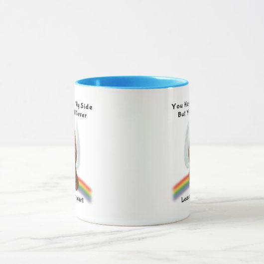 Ruby Cavalier Pet Loss Memorial Gift Mok (Midden)