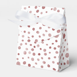 Ruby Confetti Waterverf Stippen Favoriete Box Bedankdoosjes