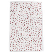 Ruby Confetti Waterverf Stippen Gift Bag Medium Cadeauzakje (Voorkant)