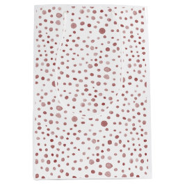Ruby Confetti Waterverf Stippen Gift Bag Medium Cadeauzakje