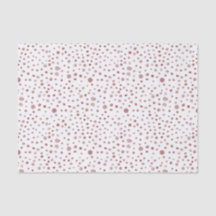Ruby Confetti Waterverf Stippen Tissue Paper