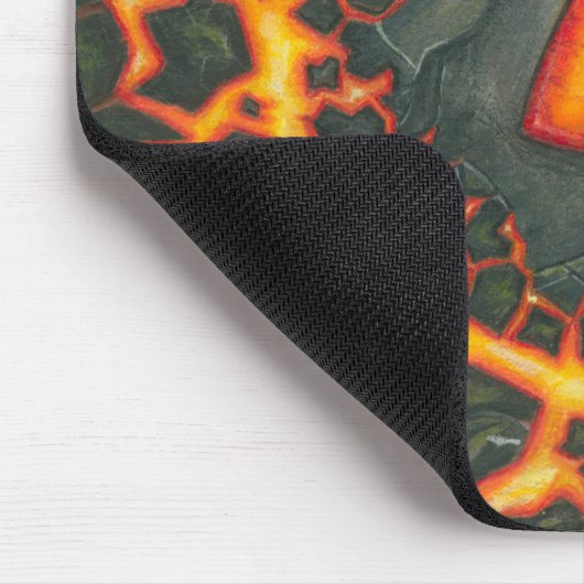 Ruby Core Gemstone Muismat (Hoek)