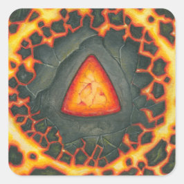 Ruby Core Vierkante Sticker