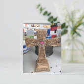 Ruby Cross Briefkaart (Staand voorkant)