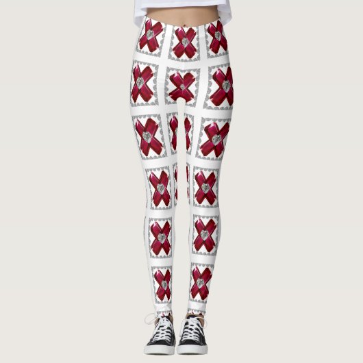 Ruby Cross Leggings (Voorkant)