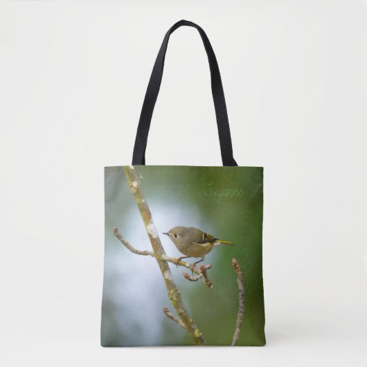 Ruby crowding kinglet tote bag (Voorkant)