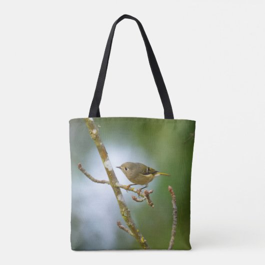 Ruby crowding kinglet tote bag (Achterkant)