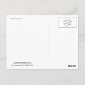 Ruby Crowned Kinglet 02 Briefkaart (Achterkant)