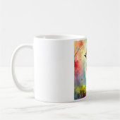 Ruby crowned Kinglet 050724AREF114 - Watercolor Koffiemok (Links)