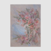 Ruby Crowned Kinglet Bird Tissuepapier (Voorkant)