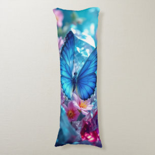 Ruby Crystals Garden Butterfly Lichaamskussen