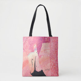 Ruby de Flamingo Tote Tas