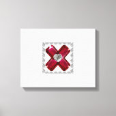 Ruby Diamond Art, Red Canvas Afdruk (Voorkant)