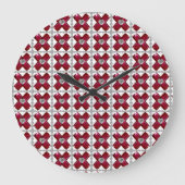 Ruby Diamond Art, Red Grote Klok (Voorkant)