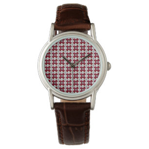 Ruby Diamond Art, Red Horloge