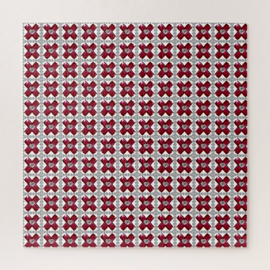Ruby Diamond Art, Red Legpuzzel (Verticaal)