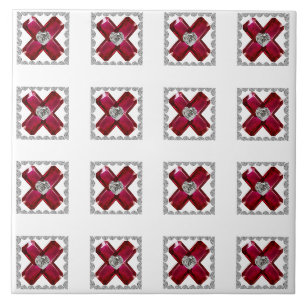 Ruby Diamond Art, Red Tegeltje