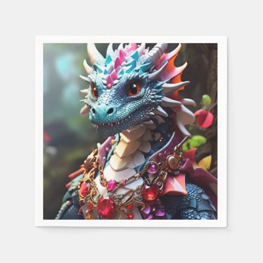 Ruby Dragon Servet (Voorkant)