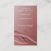 Ruby Dragonflies Visitekaartje (Achterkant)