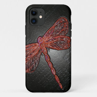 Ruby Dragonfly Case-Mate iPhone Case
