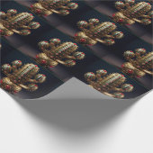 Ruby Encrusted Saguaro  Cadeaupapier (Hoek)