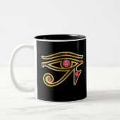 Ruby Eye of Ra in Gold Mok (Links)