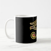 Ruby Eye of Ra in Gold Mok (Links)