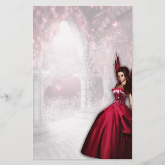 Ruby Fairy Stationery Briefpapier (Voorkant)