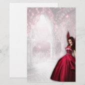 Ruby Fairy Stationery Briefpapier (Voorkant / Achterkant)